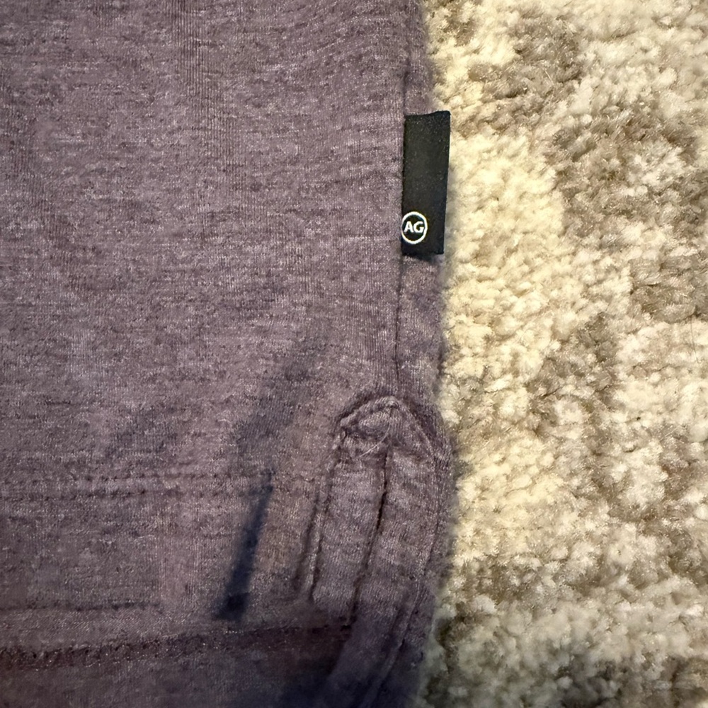 AG Adriano Goldschmied Lavender Knit Top